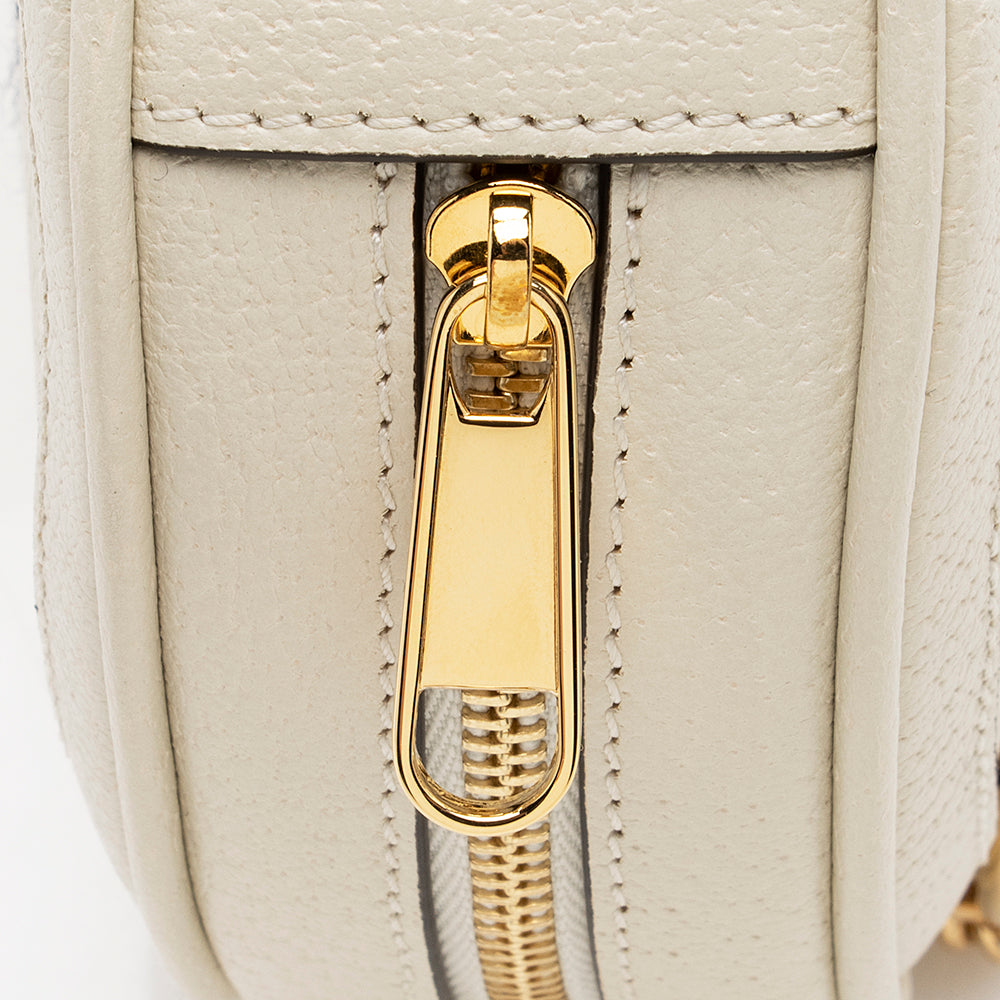 Gucci Leather Ophidia Round Mini Backpack - FINAL SALE (SHF-20024)