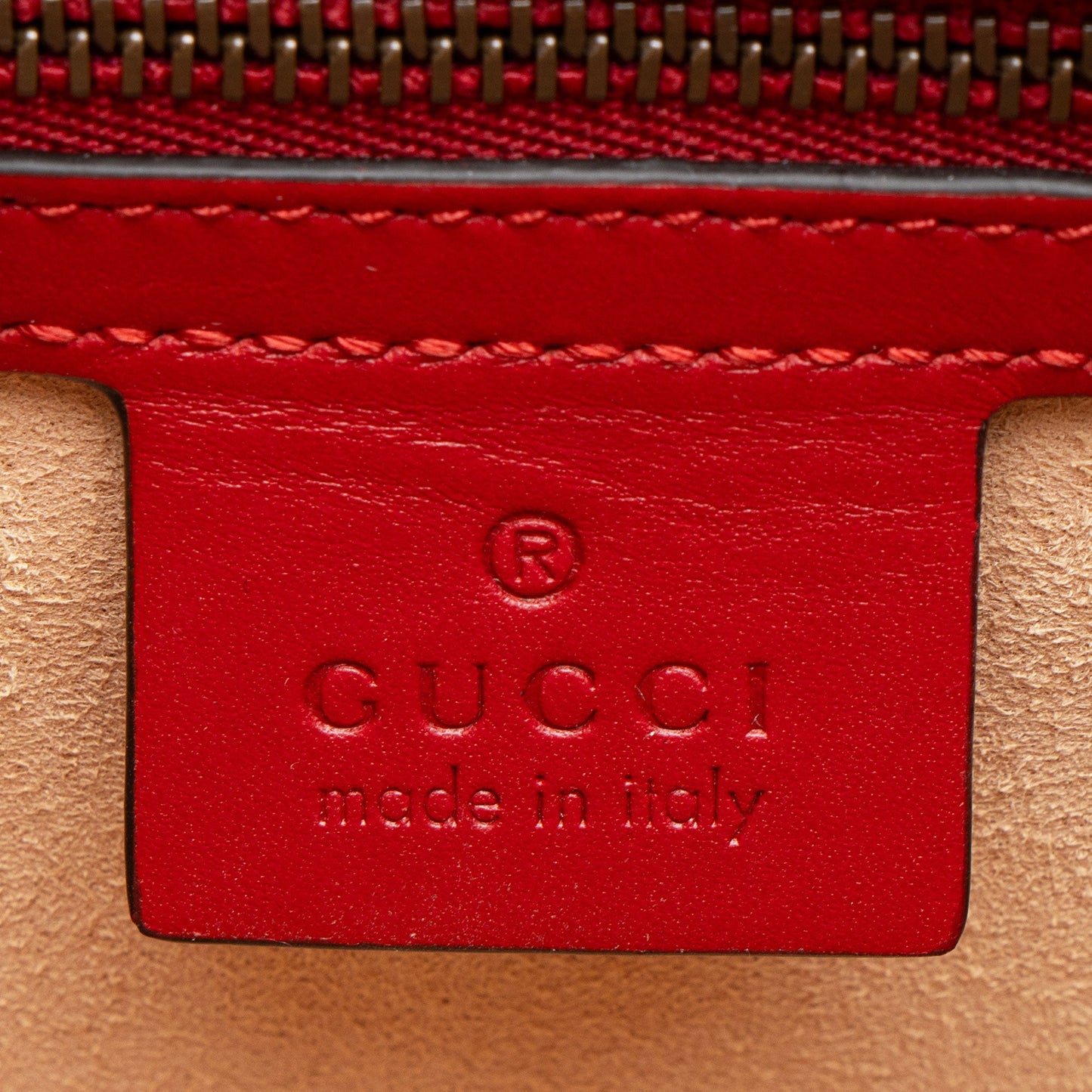 Gucci Leather Queen Margaret Top Handle