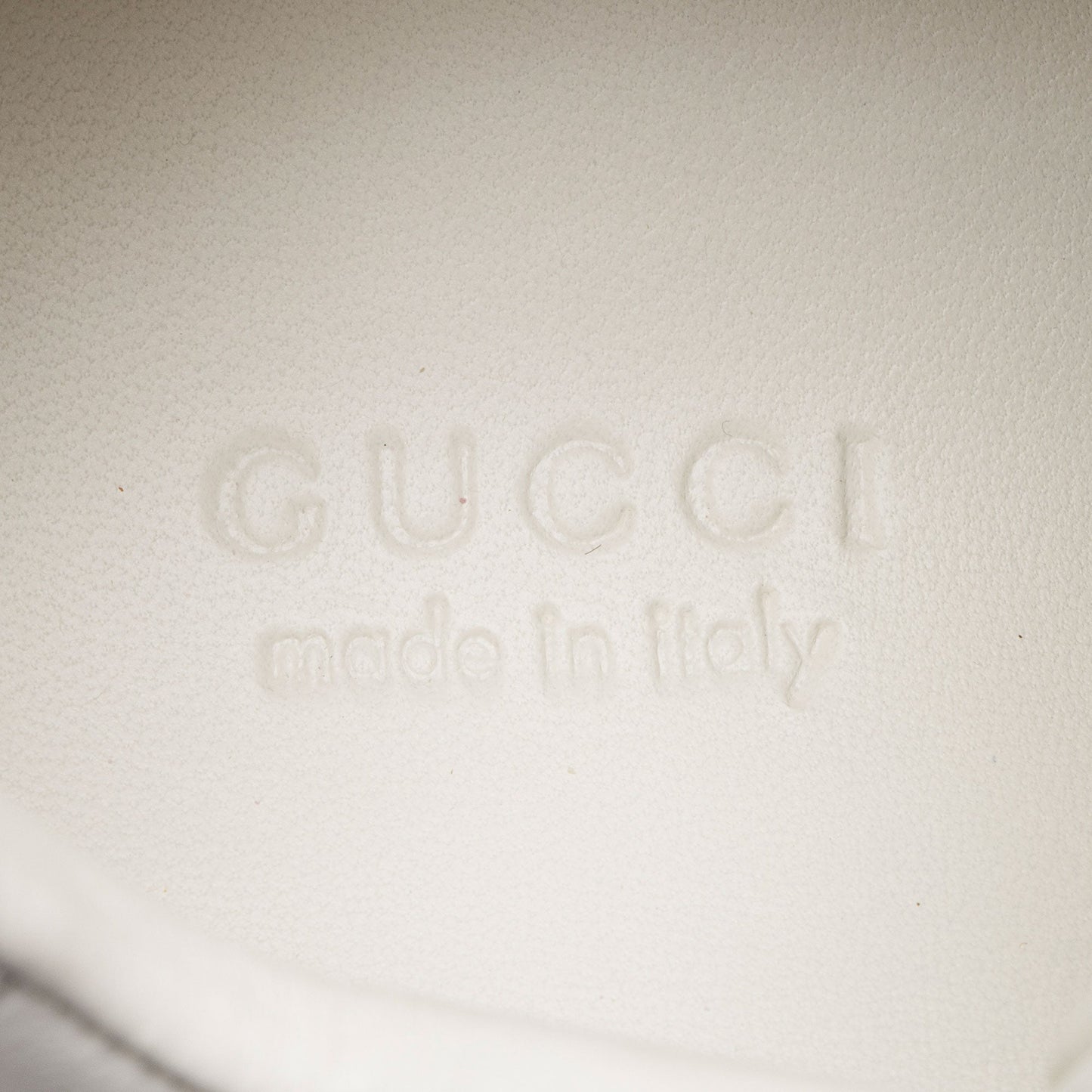 Gucci Leather Re-Web Low Top Sneakers - Size 9 / 39