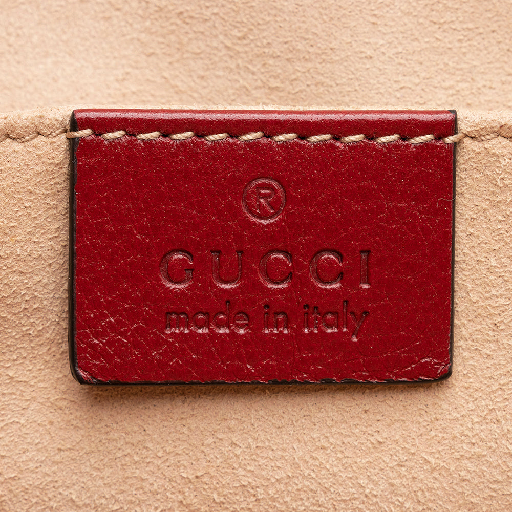 Gucci Leather Rebelle Small Shoulder Bag (SHF-20074)