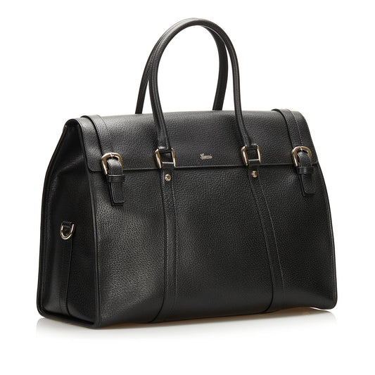 Gucci Leather Satchel (SHG-35940)