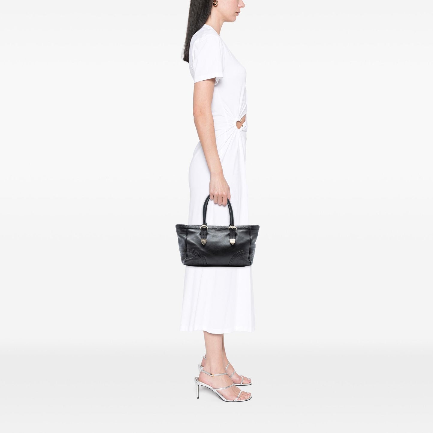 Gucci Leather Signoria Tote