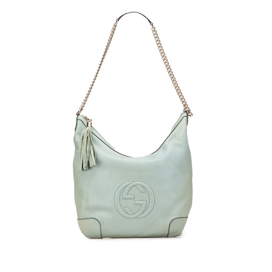 Gucci Leather Soho Chain Shoulder Bag