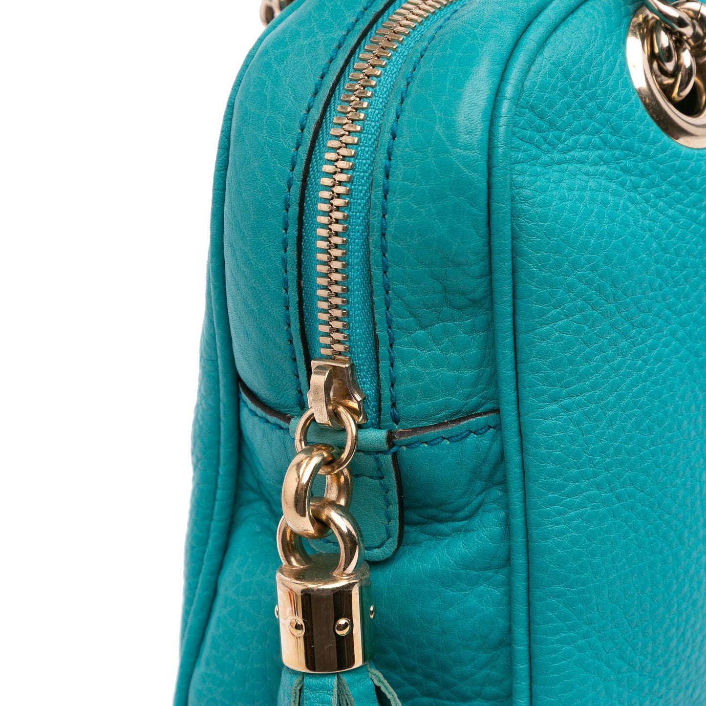 Gucci Leather Soho Chain Zip Shoulder Bag