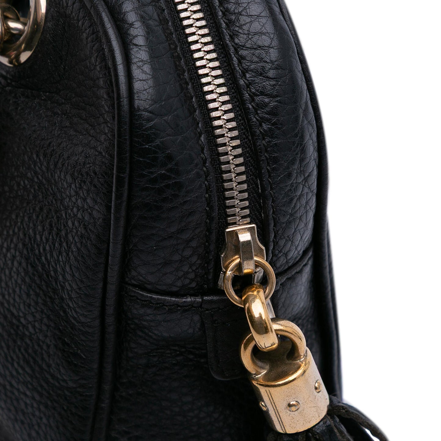 Gucci Leather Soho Chain Zip Shoulder Bag