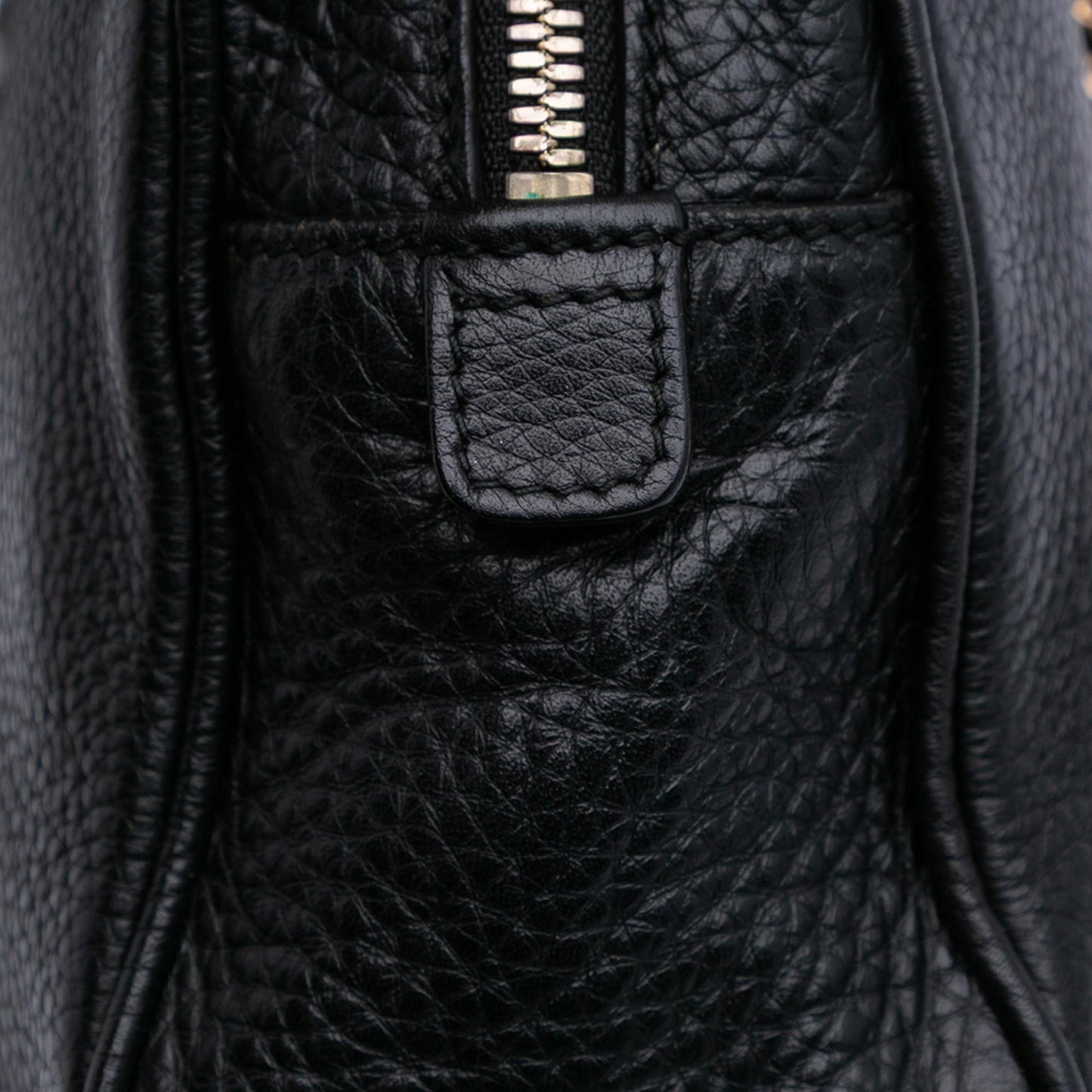 Gucci Leather Soho Chain Zip Shoulder Bag