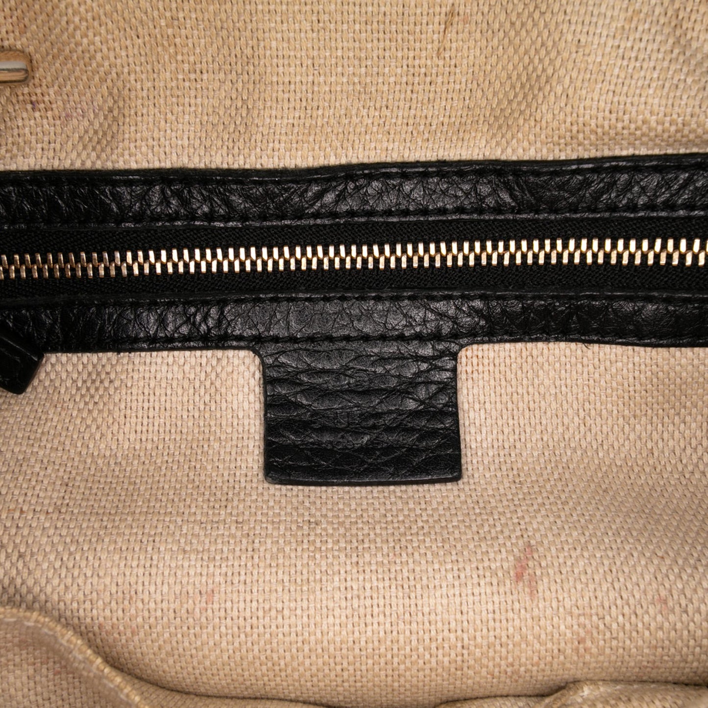 Gucci Leather Soho Chain Zip Shoulder Bag