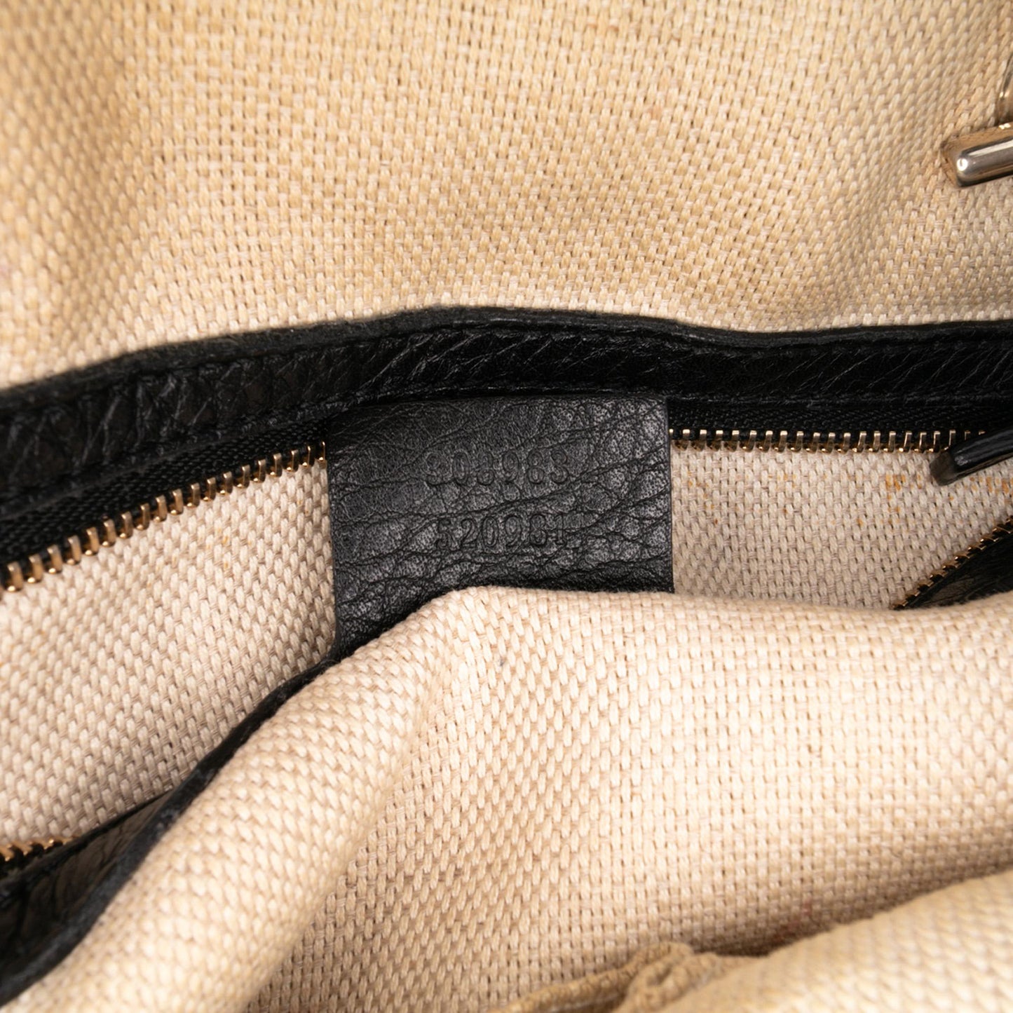 Gucci Leather Soho Chain Zip Shoulder Bag
