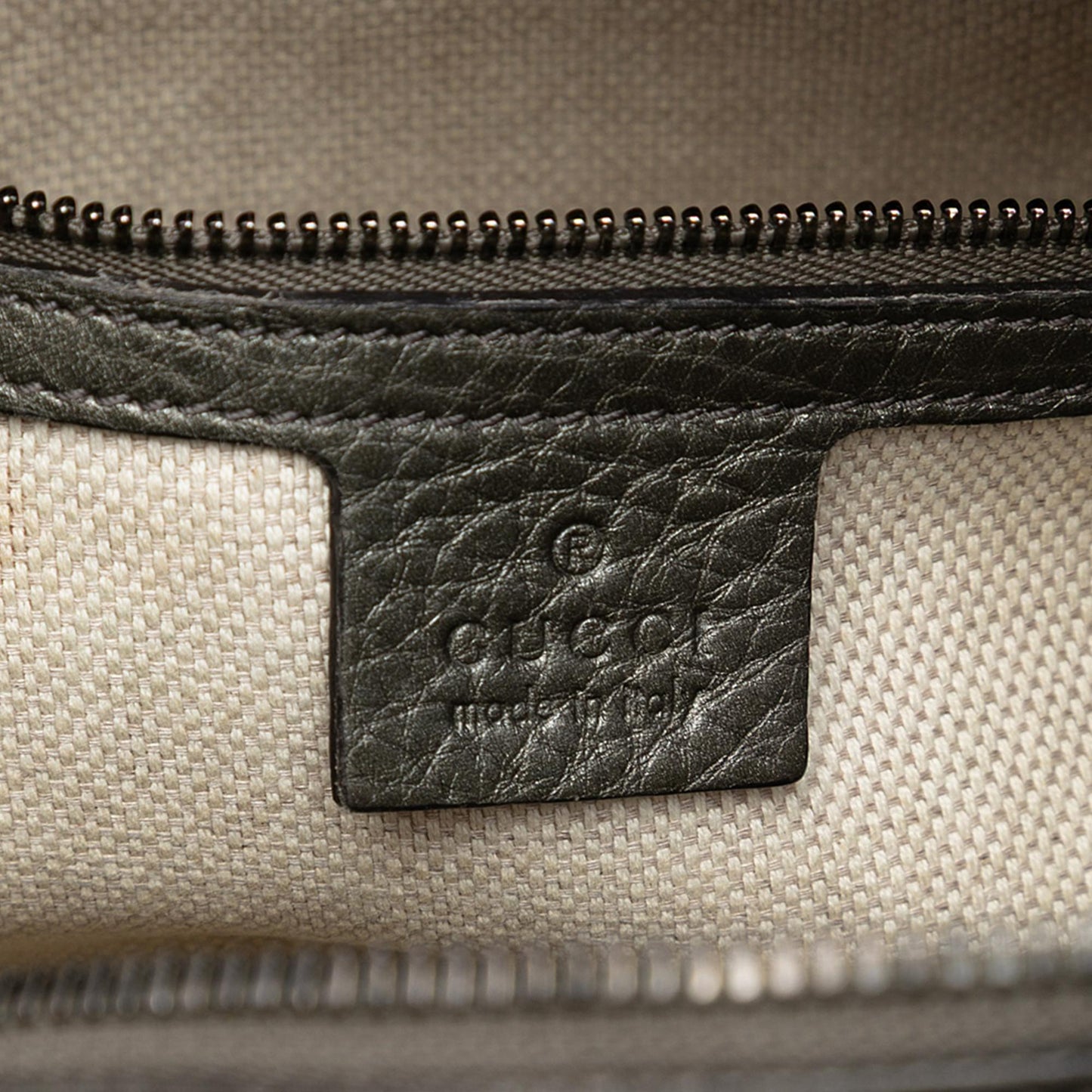 Gucci Leather Soho Chain Zip Shoulder Bag