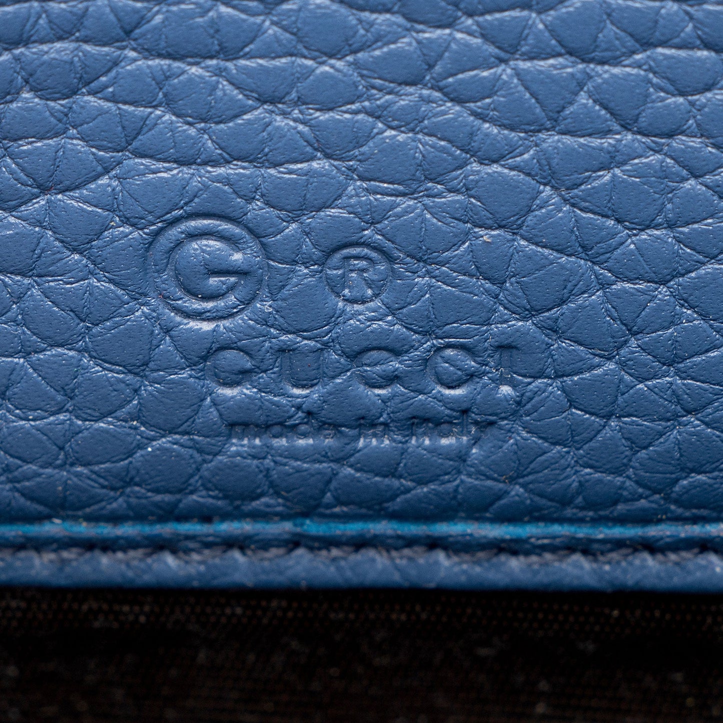 Gucci Leather Soho Compact Zip Around Wallet