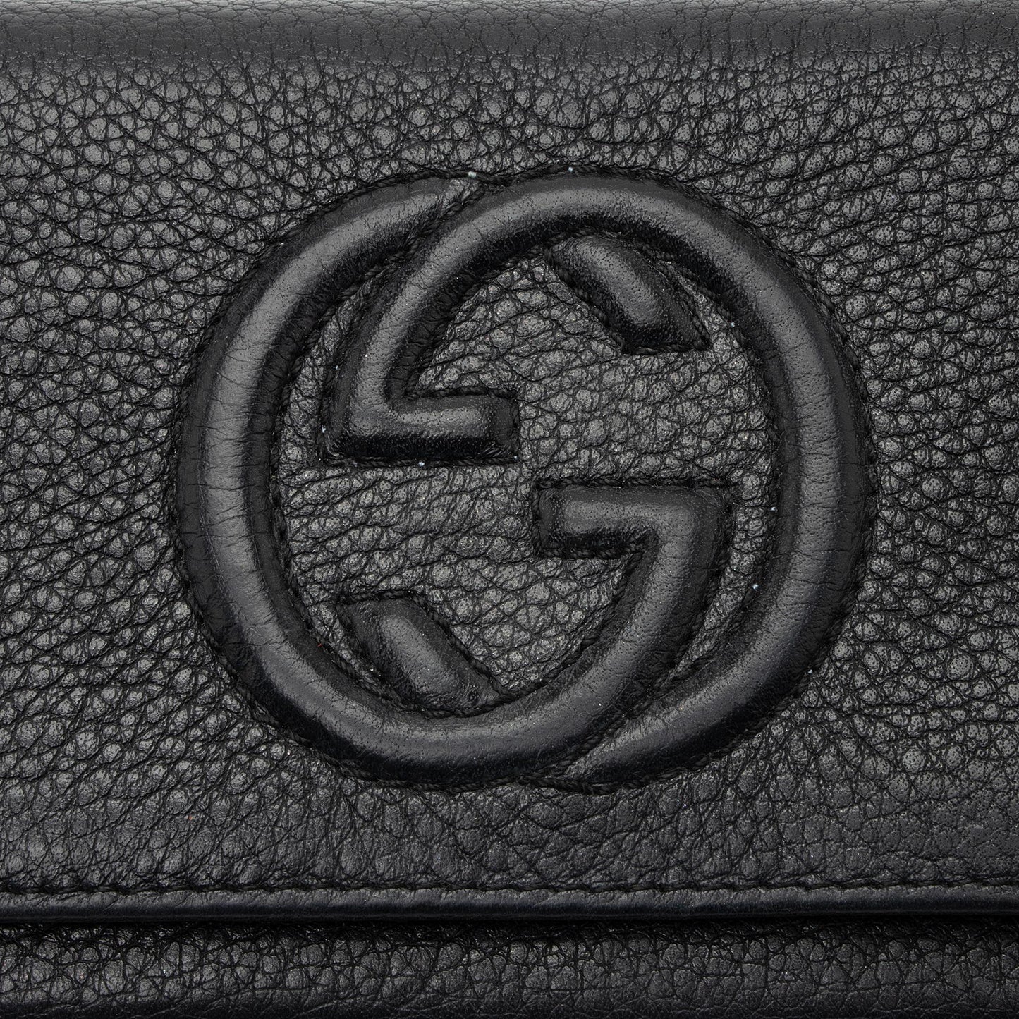 Gucci Leather Soho Continental Wallet - FINAL SALE (SHF-WW94IG)