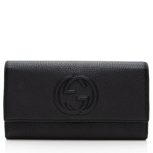 Gucci Leather Soho Continental Wallet (SHF-Oxfrj4)