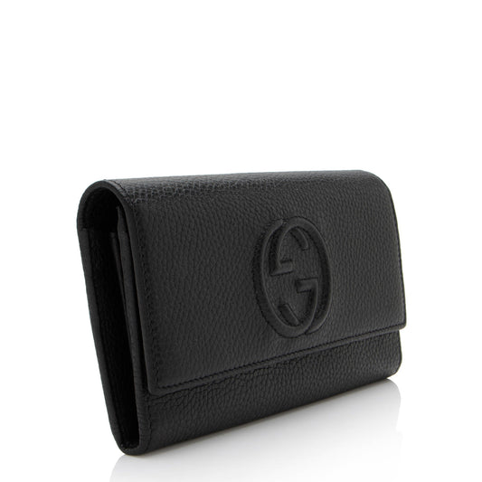 Gucci Leather Soho Continental Wallet (SHF-Oxfrj4)