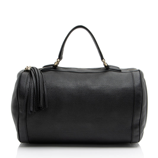 Gucci Leather Soho Medium Boston Bag