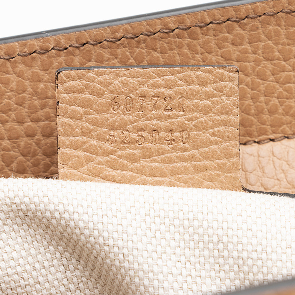 Gucci Leather Soho Medium Top Handle Satchel (SHF-19429)