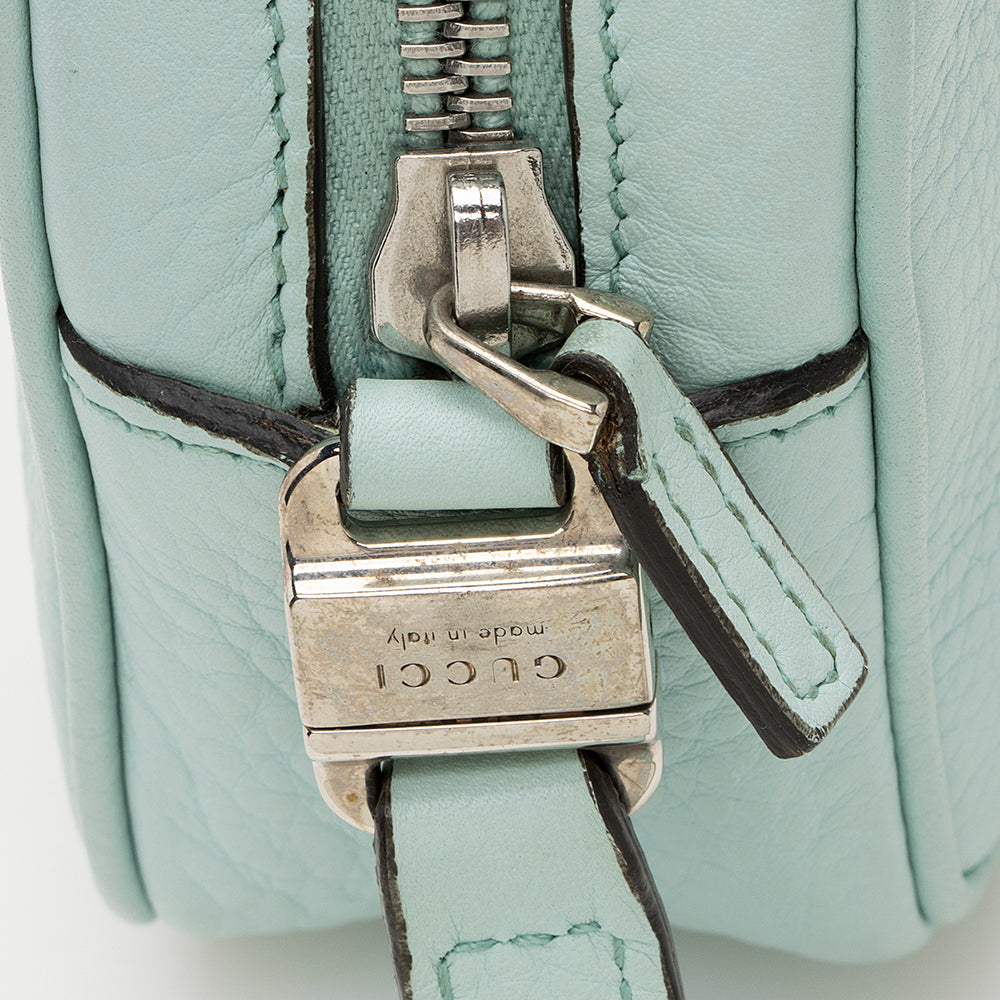 Gucci Leather Soho Mini Messenger Bag (SHF-21983)