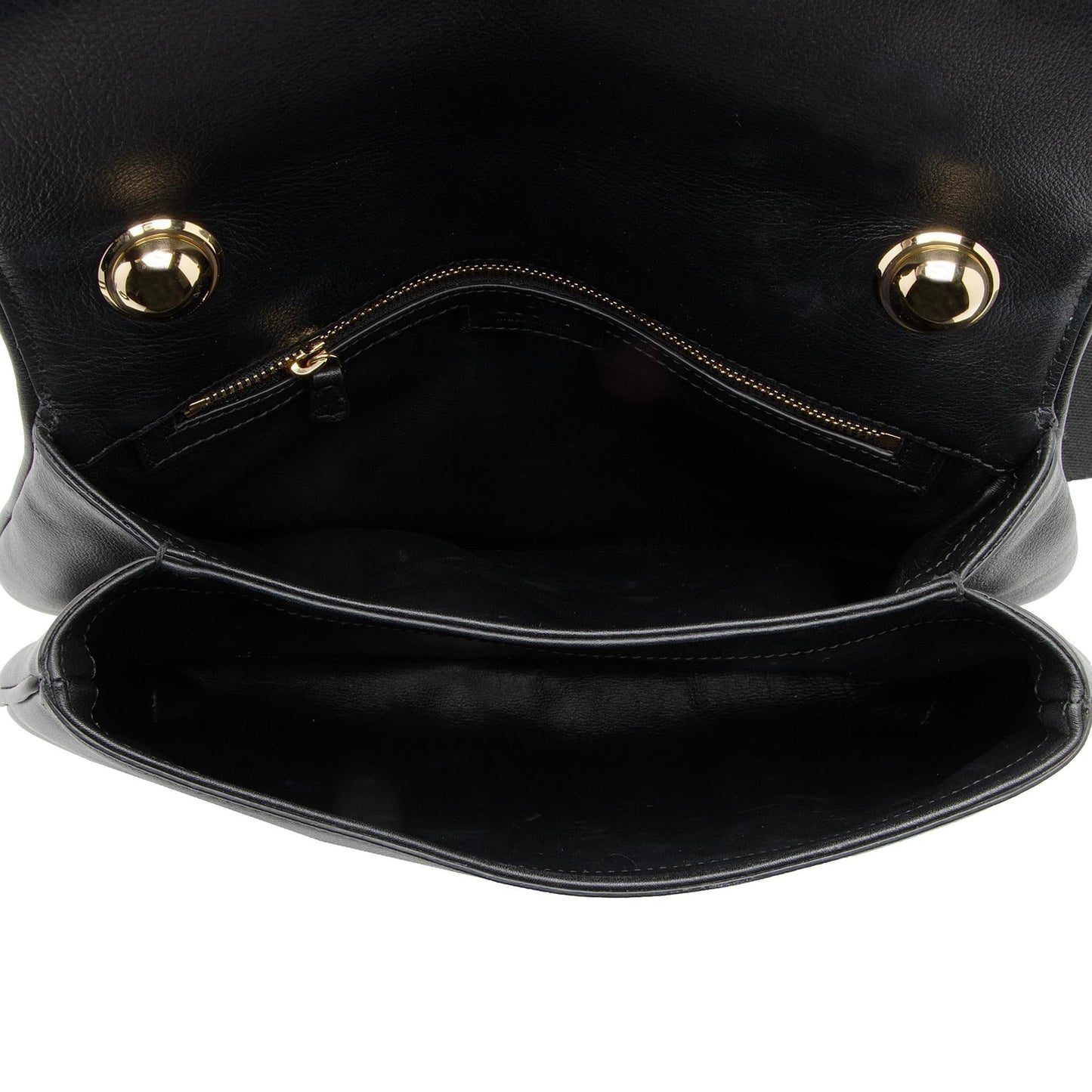 Gucci Leather Studded Blondie Top Handle Medium Shoulder Bag (SHF-R9Ze9C)
