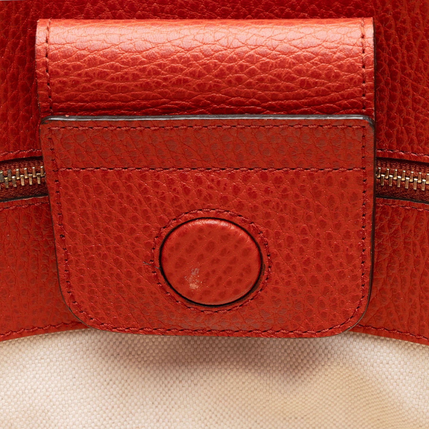 Gucci Leather Swing Medium Tote