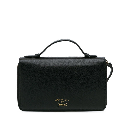 Gucci Leather Swing Travel Organizer