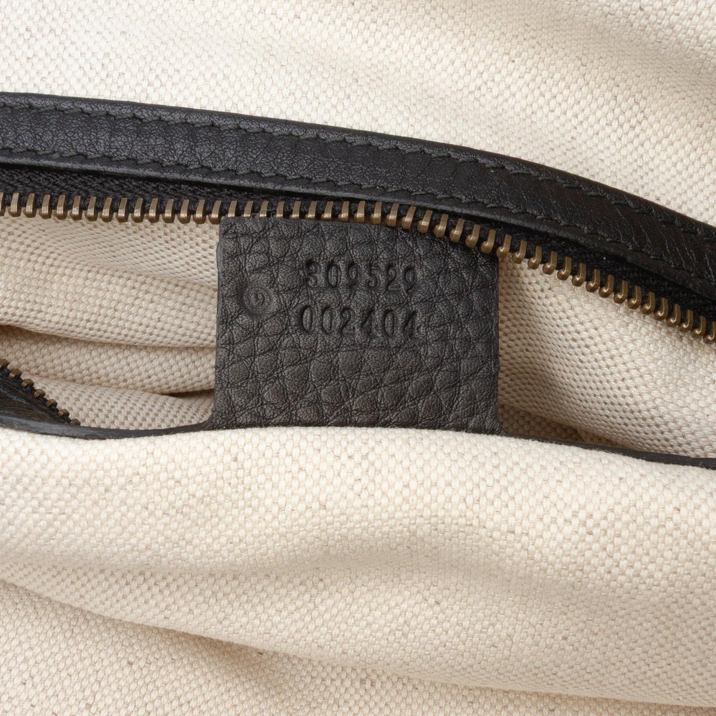 Gucci Leather Twill Satchel