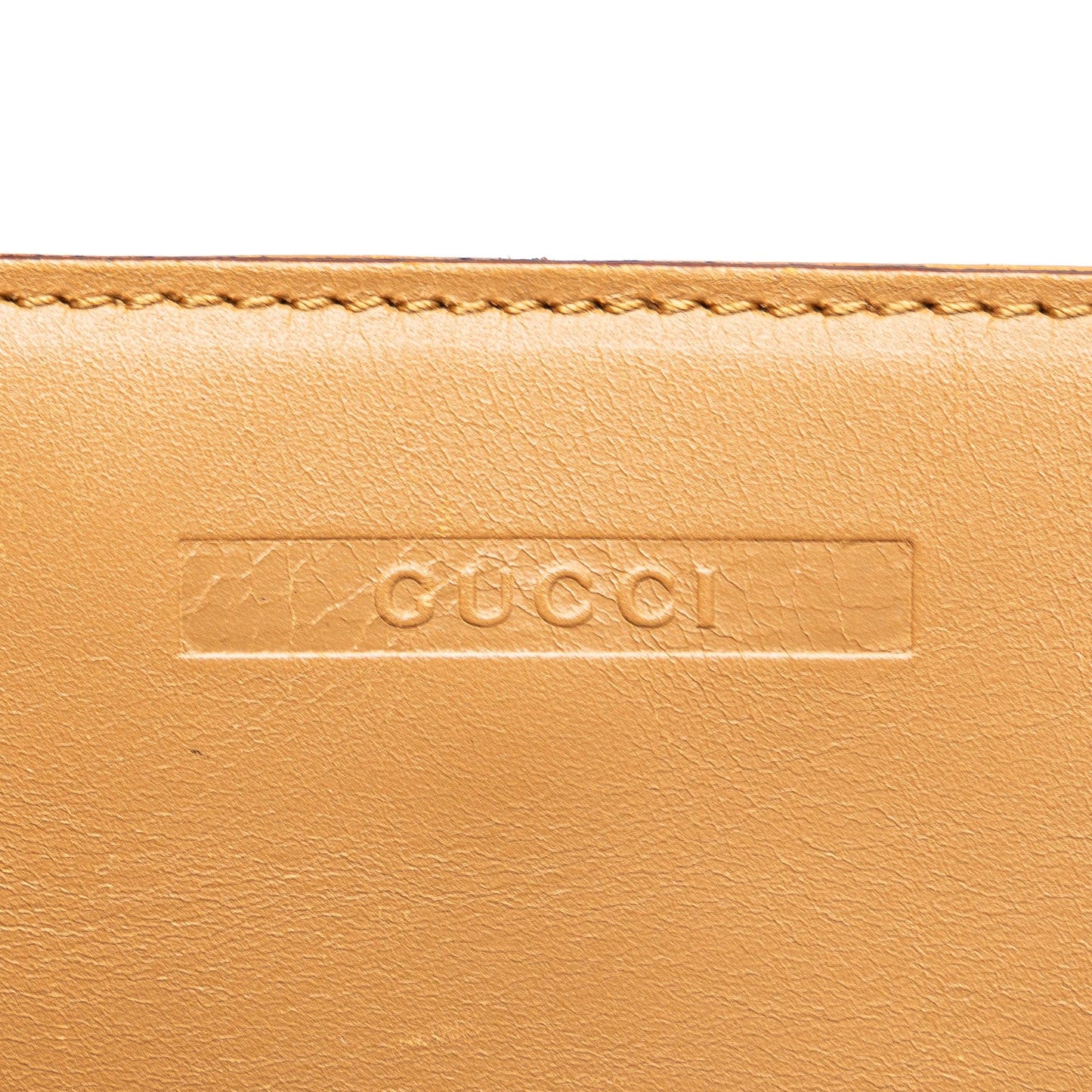 Gucci Leather Web Handbag