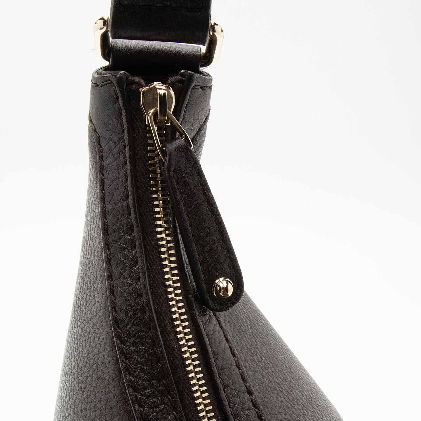 Gucci Leather Web Heritage Horsebit Large Hobo (SHF-mg2vZO)