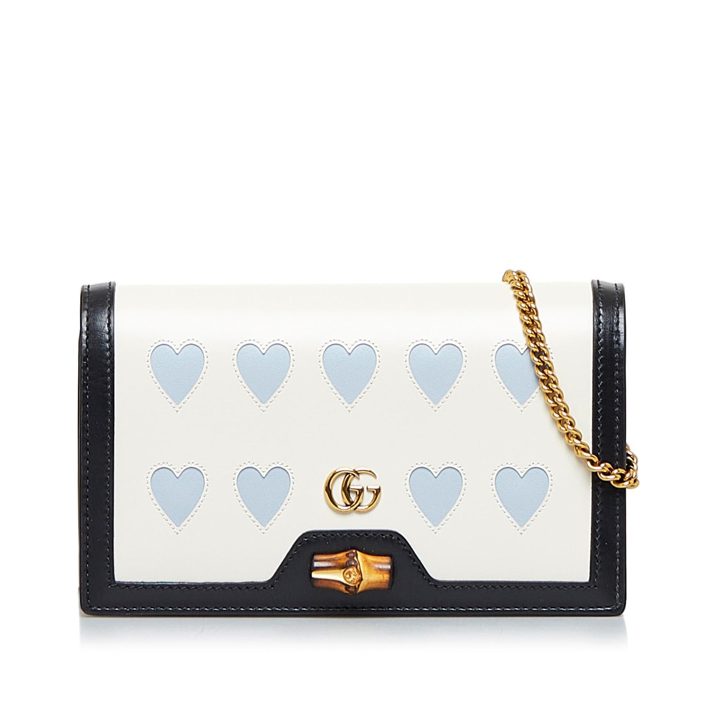Gucci Lovelight Bamboo Diana Wallet on Chain (SHG-lali2Q)
