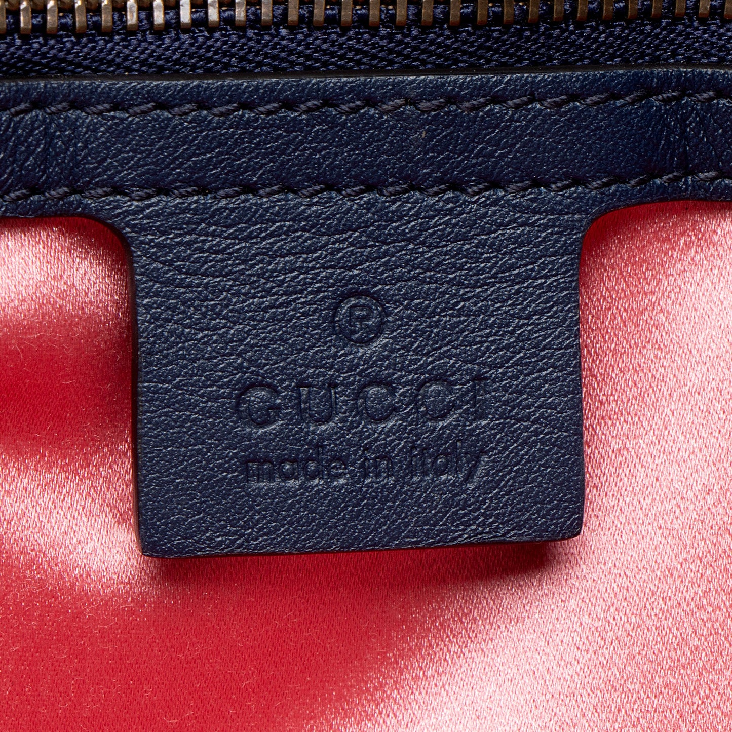 Gucci Matelasse Denim Pearl GG Marmont Medium Flap Bag