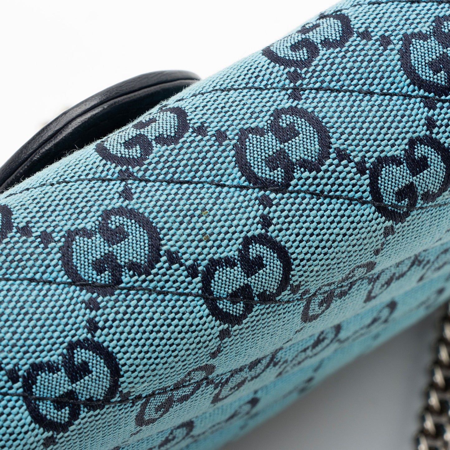 Gucci Matelasse GG Canvas GG Marmont Wallet on Chain