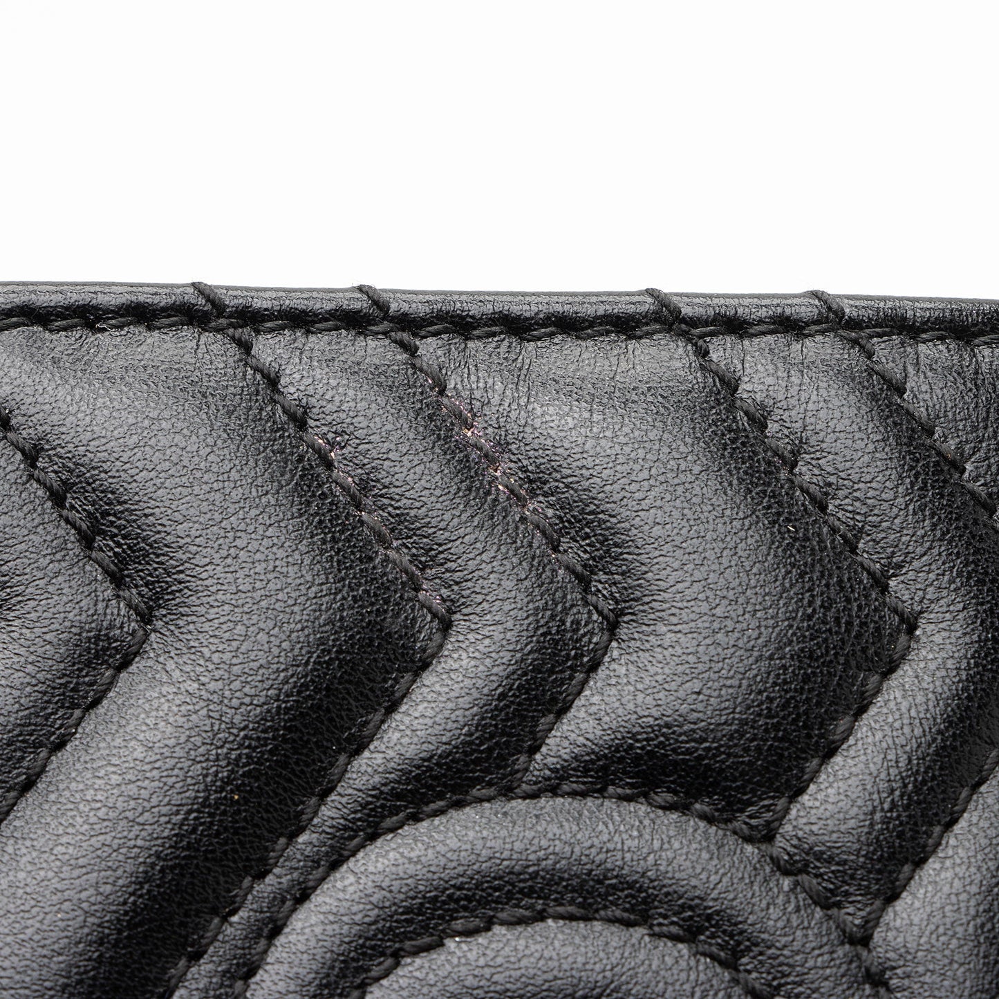 Gucci Matelasse Leather GG Marmont Card Wallet (SHF-15hEyp)
