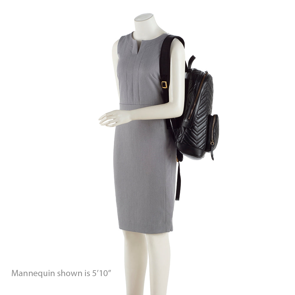 Gucci Matelasse Leather GG Marmont Day Backpack (SHF-19679)