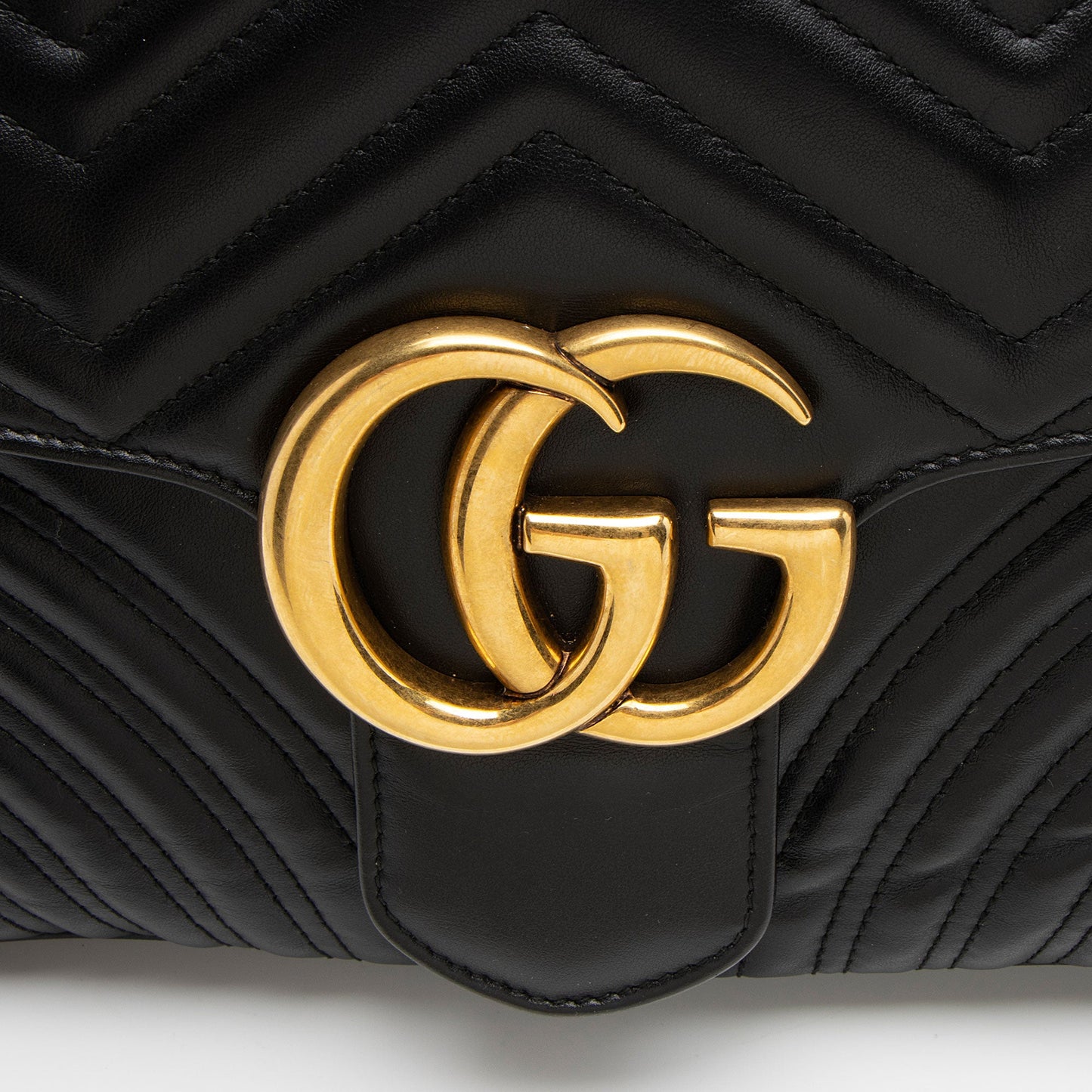 Gucci Matelasse Leather GG Marmont XL Flap Bag
