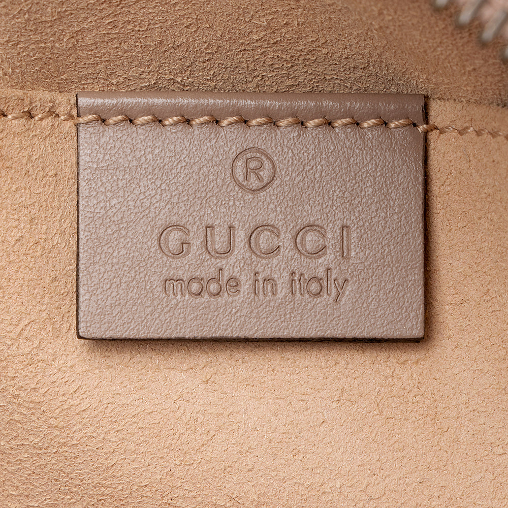 Gucci Matelasse Leather GG Marmont Mini Bag (SHF-22037)