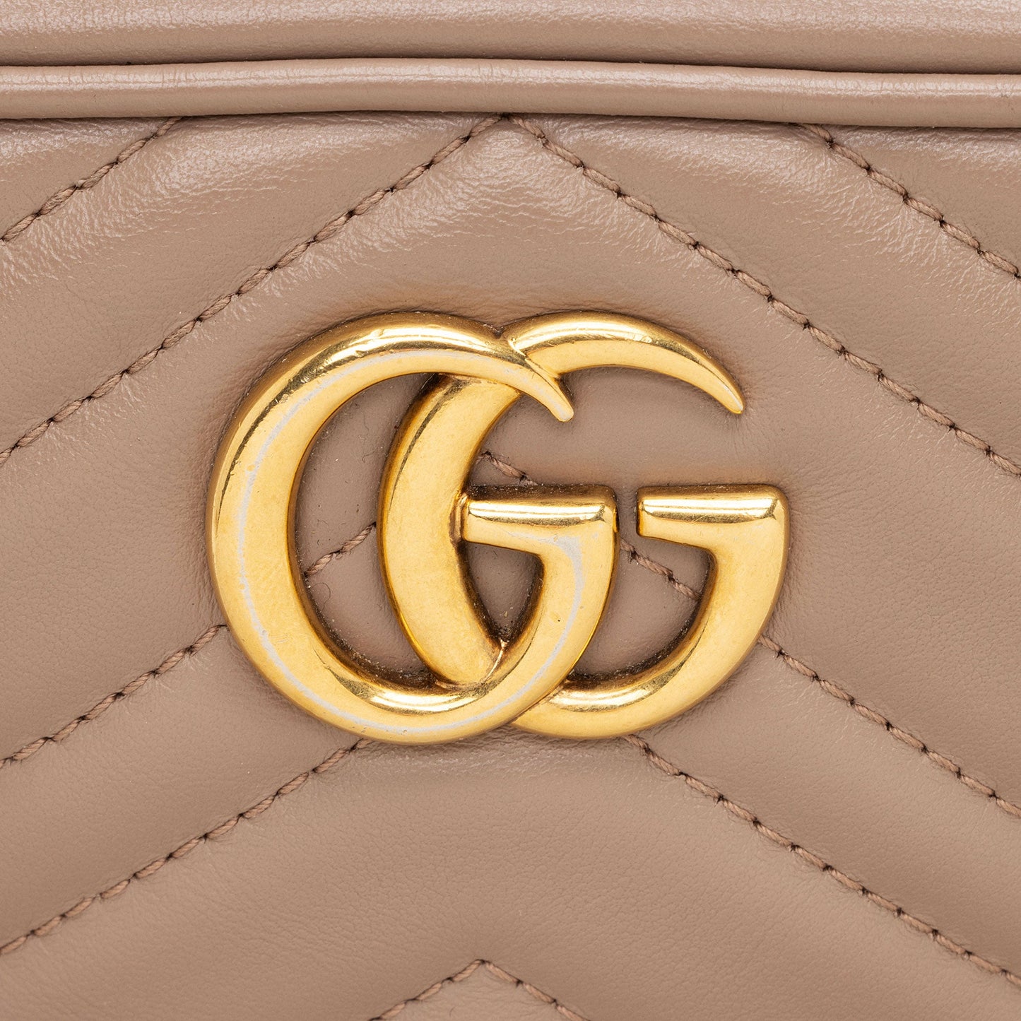 Gucci Matelasse Leather GG Marmont Mini Camera Bag