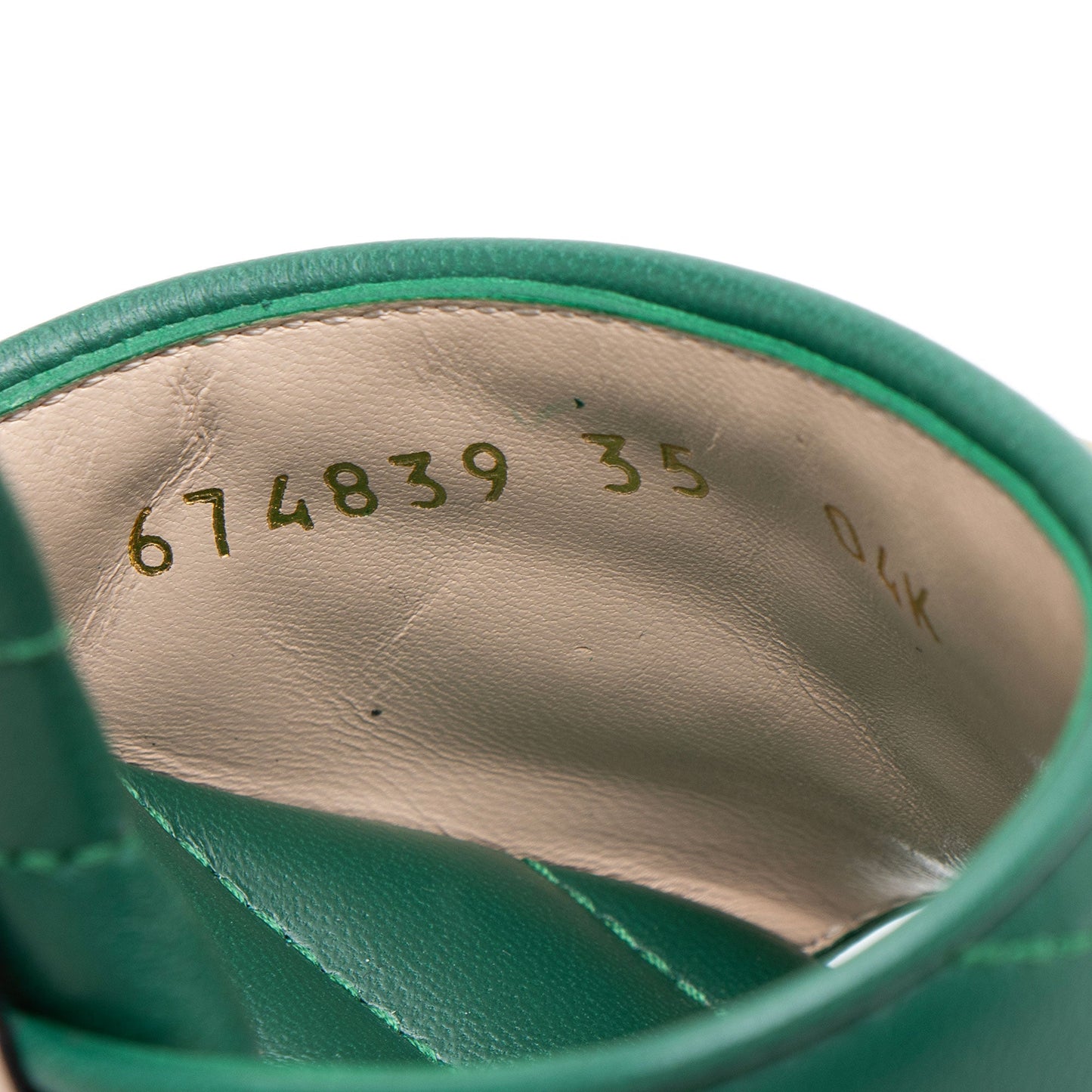 Gucci Matelasse Leather GG Marmont Slides - Size 5 / 35