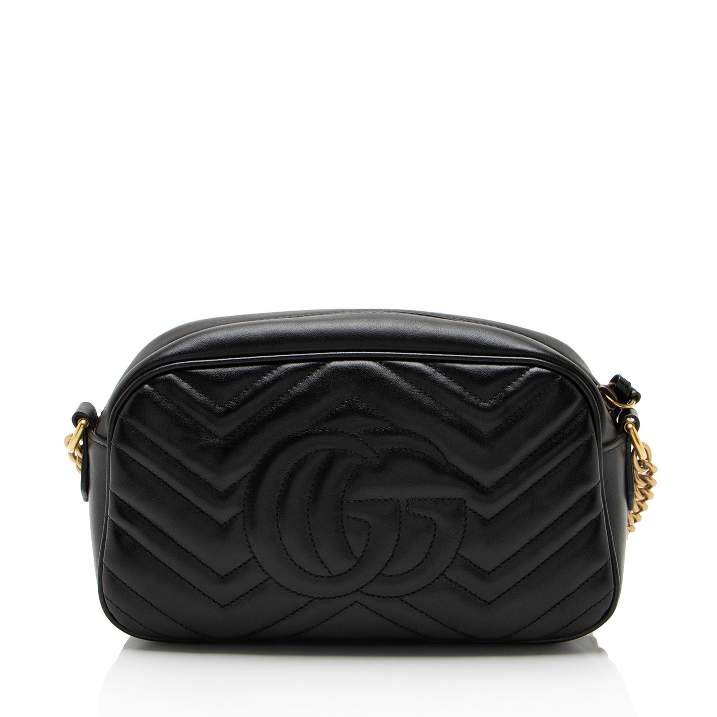 Gucci Matelasse Leather GG Marmont Small Camera Bag