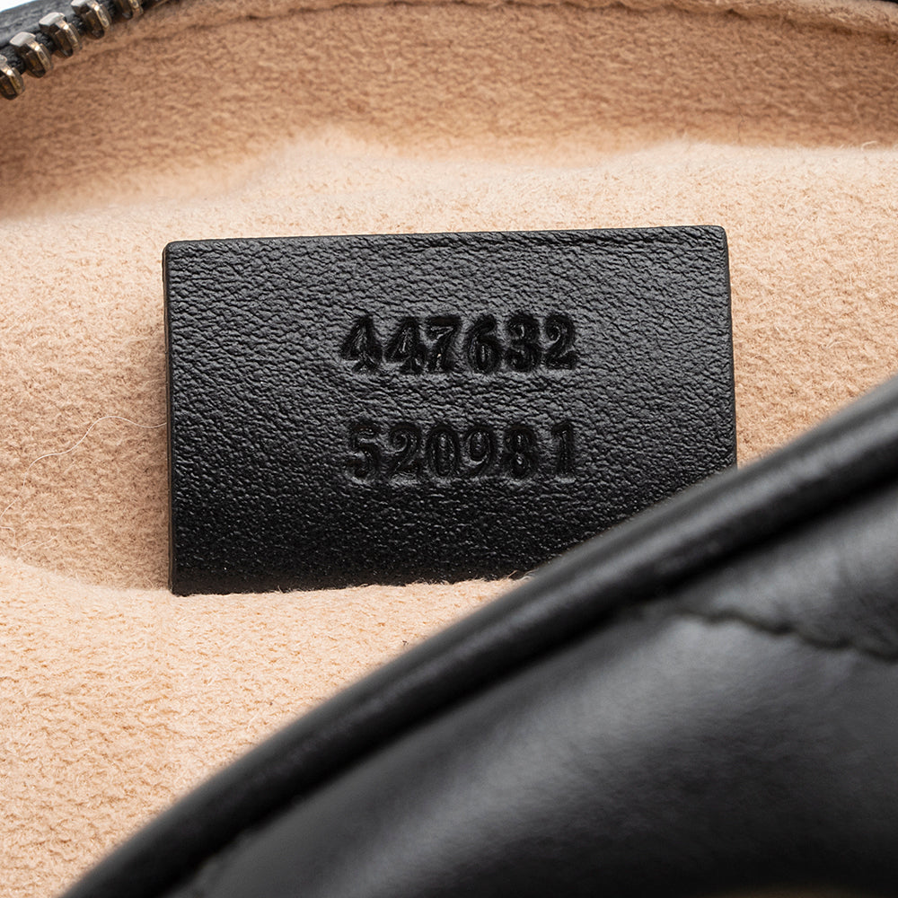 Gucci Matelasse Leather GG Marmont Small Shoulder Bag (SHF-20055)