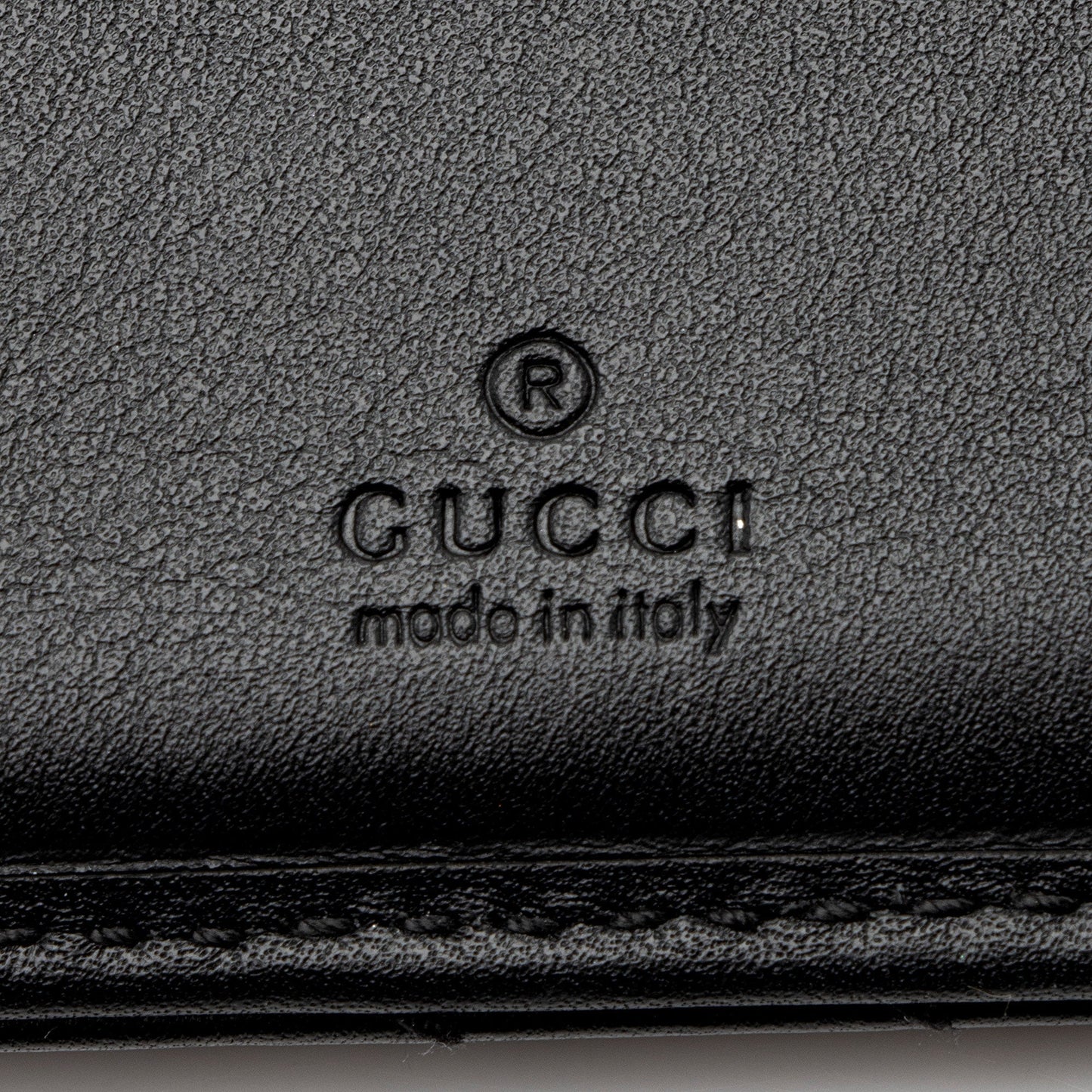 Gucci Matelasse Leather GG Marmont Trifold Wallet