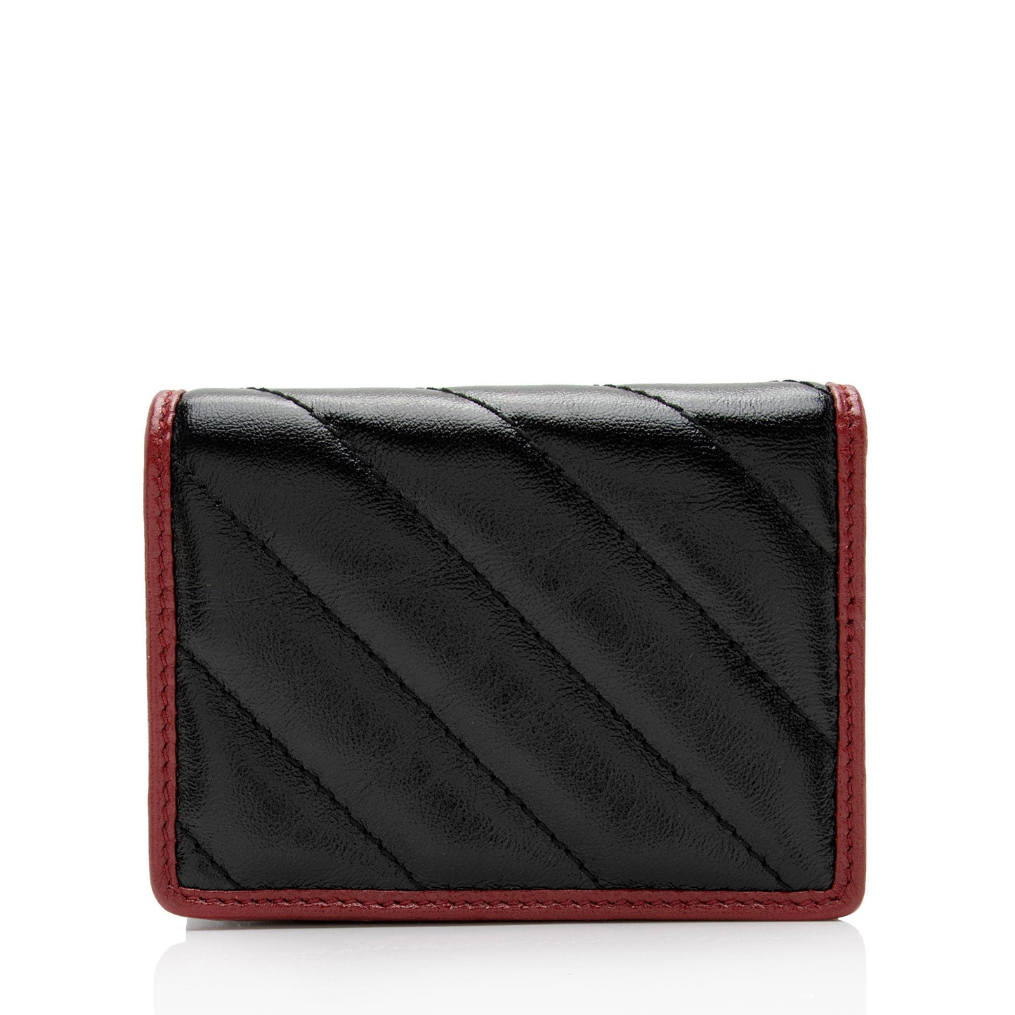 Gucci Matelasse Leather Torchon GG Marmont Card Case Wallet (SHF-plKy6v)