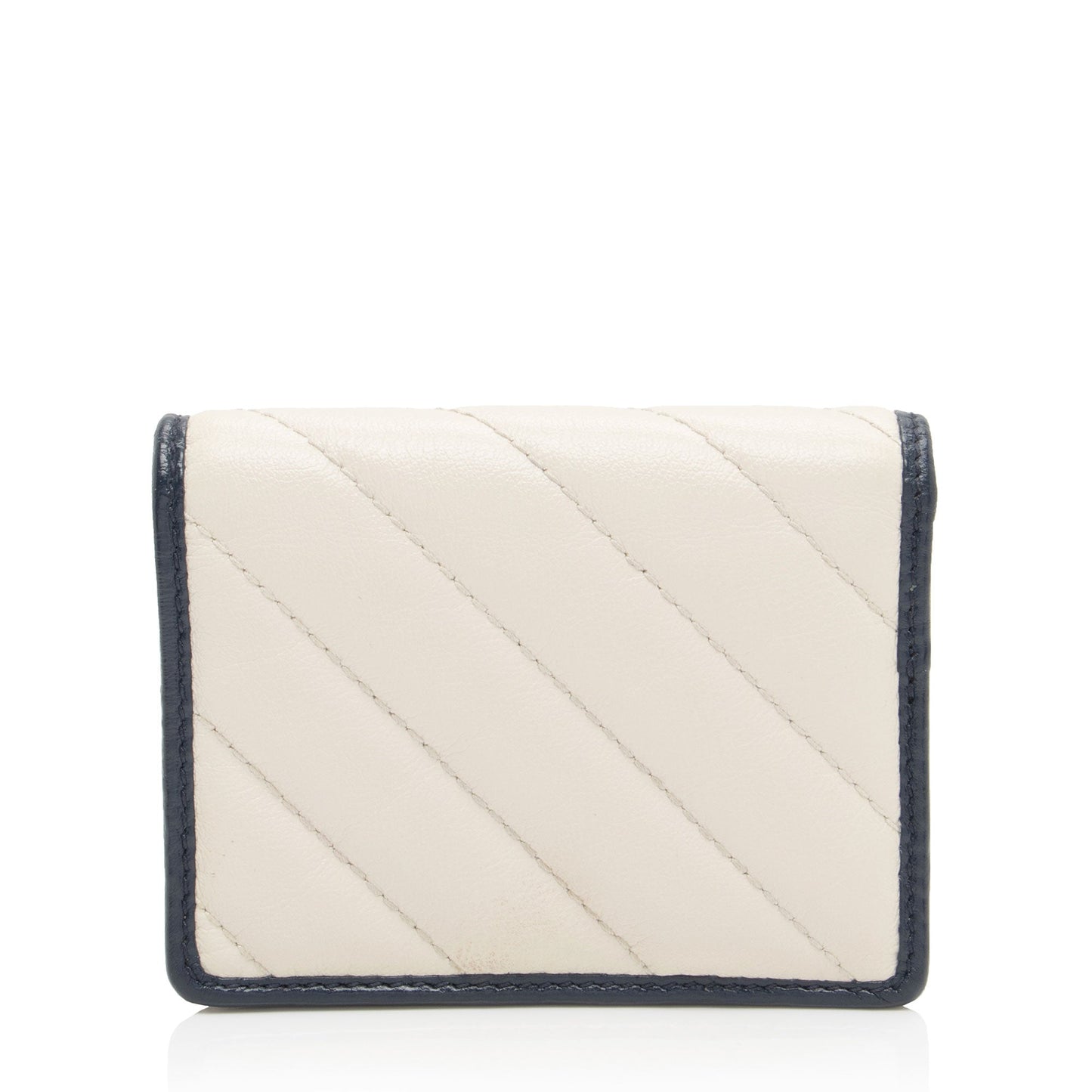 Gucci Matelasse Leather Torchon GG Marmont Card Case (SHF-q1dspc)