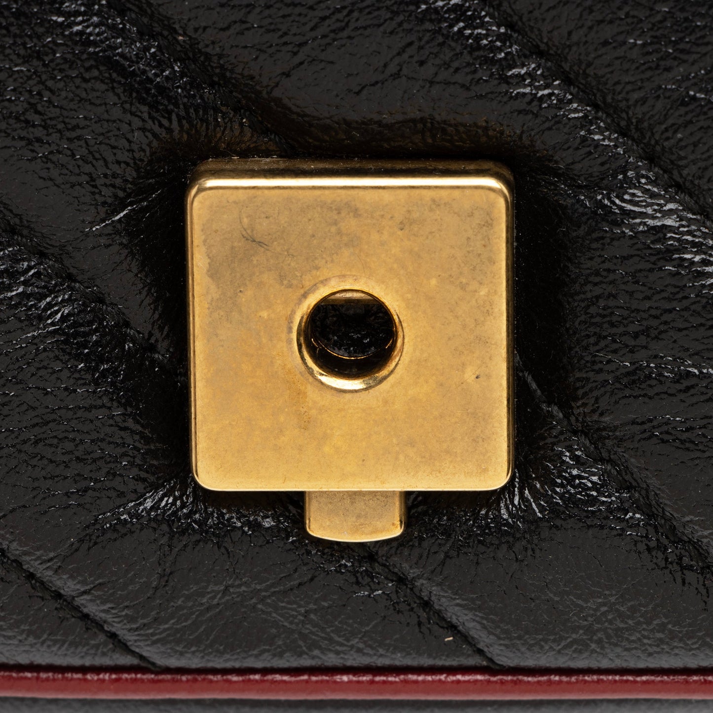 Gucci Matelasse Leather Torchon GG Marmont Small Shoulder Bag (SHF-23396)