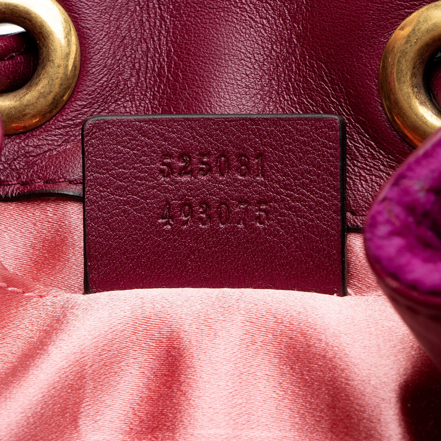 Gucci Matelasse Velvet GG Marmont Bucket Bag