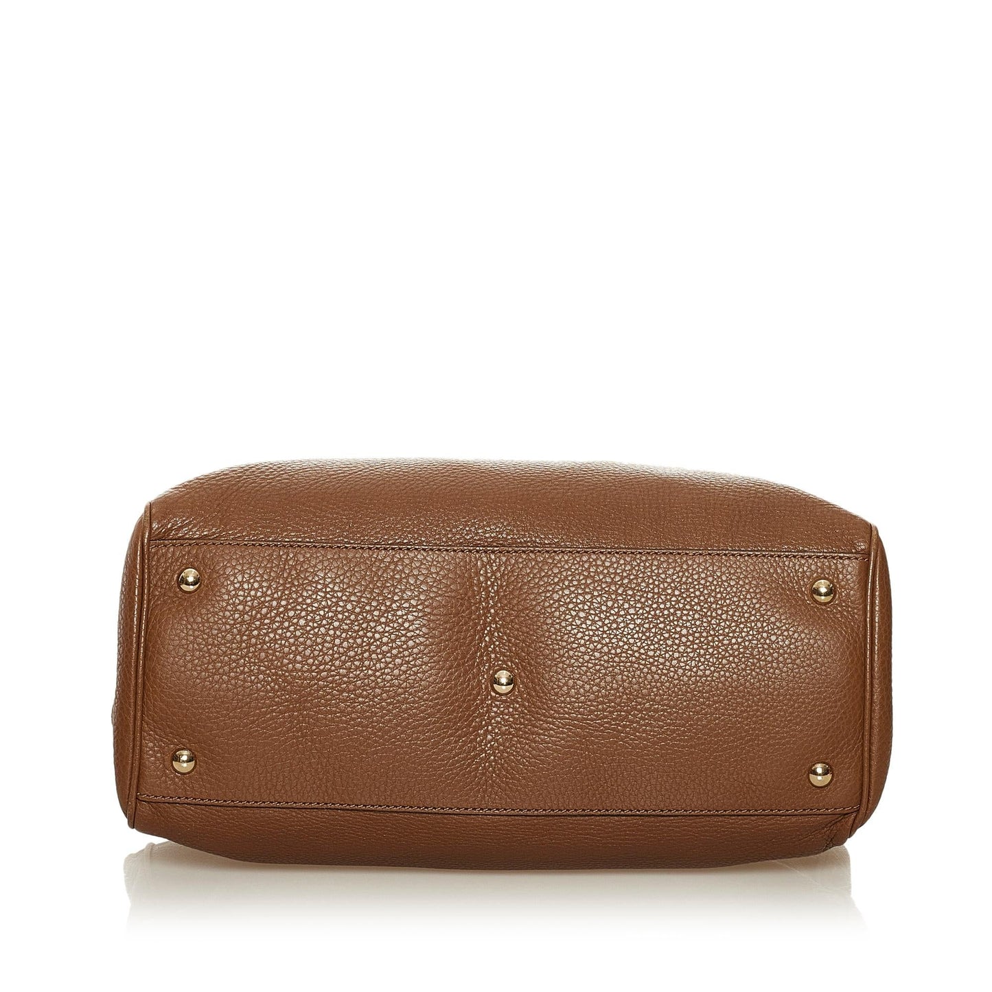 Gucci Medium Bamboo Shopper Leather Satchel (SHG-34935)