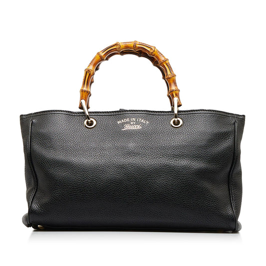 Gucci Medium Bamboo Shopper Satchel (SHG-aX6OHN)