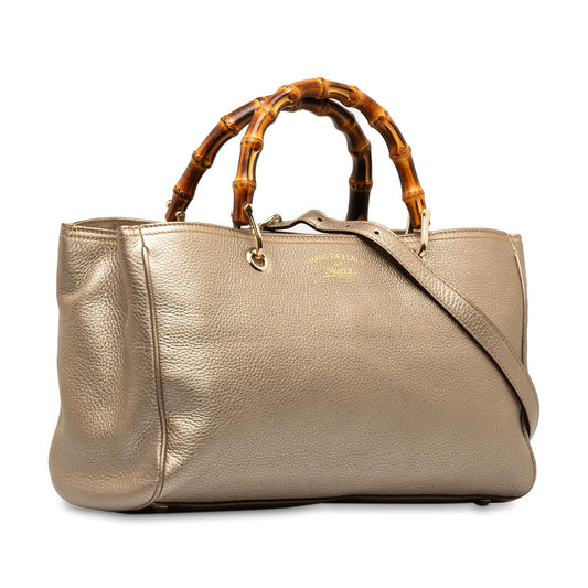 Gucci Medium Bamboo Shopper (SHG-Qy1cuX)