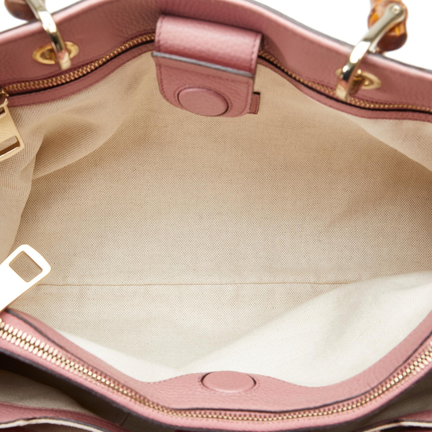 Gucci Medium Bicolor Bamboo Shopper (SHG-JKIO4B)