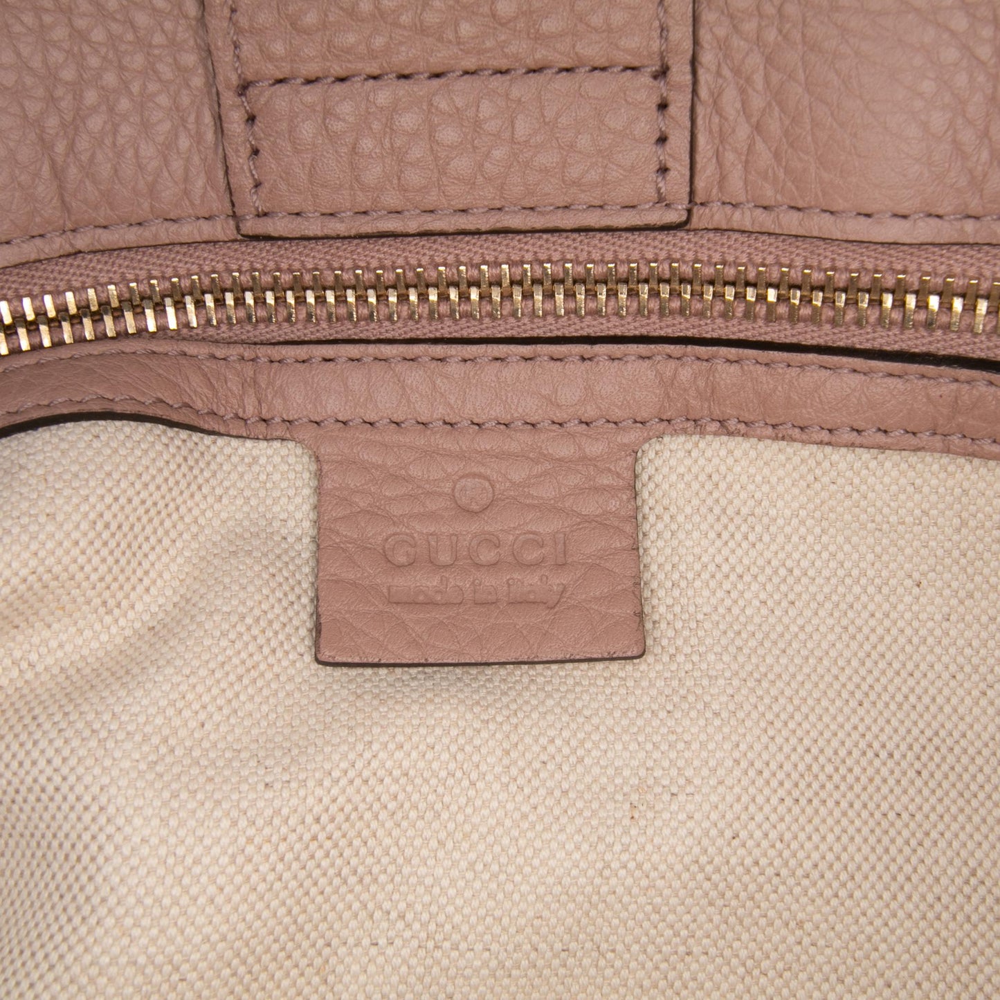 Gucci Medium Calfskin Bamboo Shopper Satchel