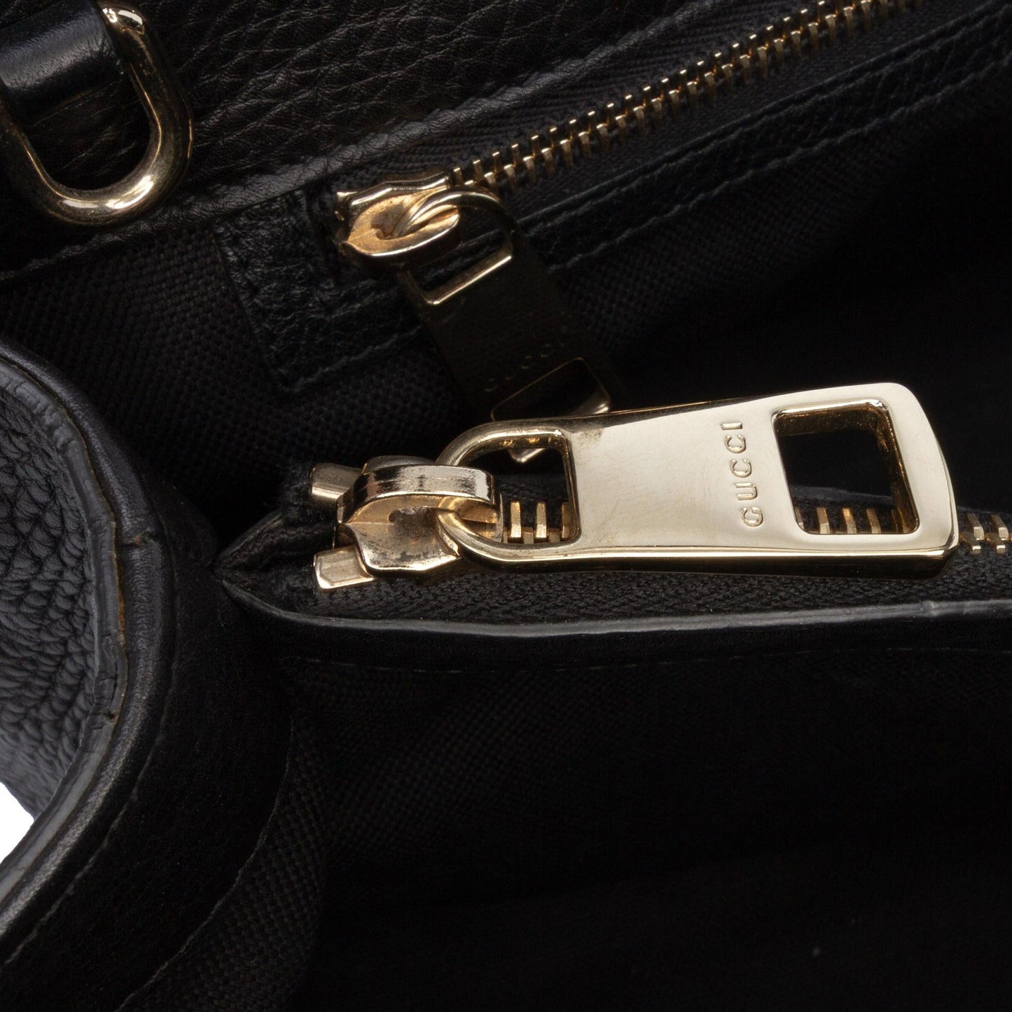 Gucci Medium Calfskin Bamboo Shopper Satchel
