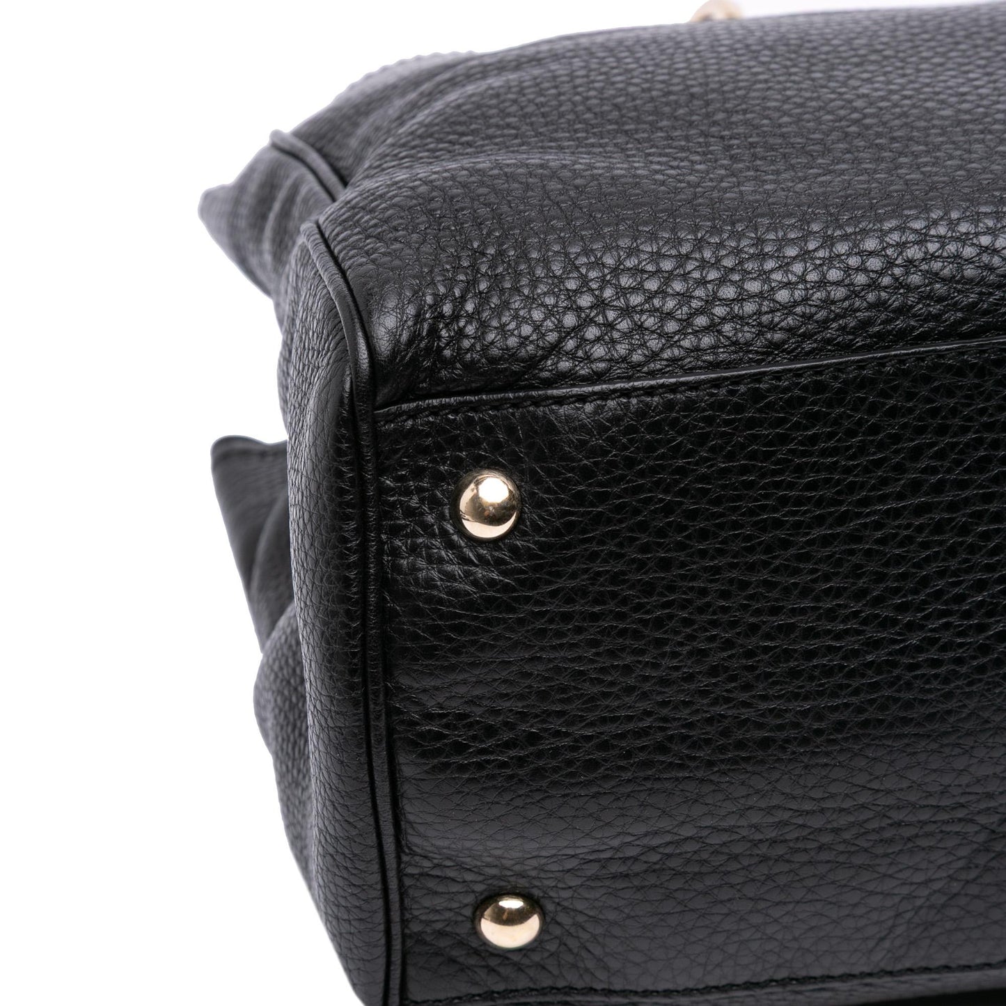 Gucci Medium Calfskin Bamboo Shopper Satchel