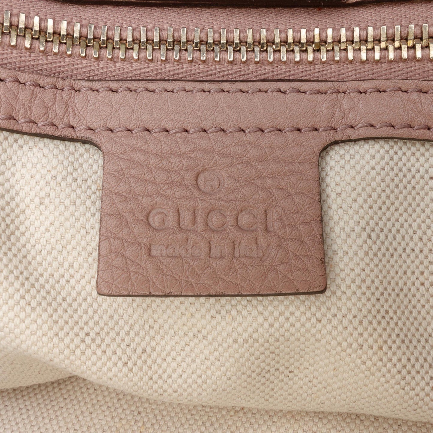 Gucci Medium Calfskin Bamboo Shopper Satchel